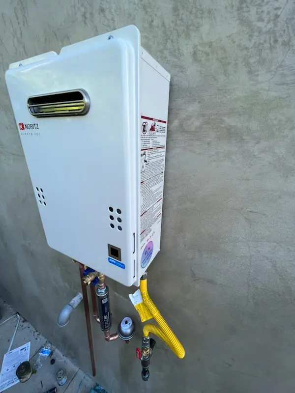 Tankless water heater installation for North Hanson homes